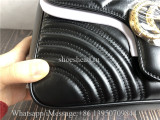 Original Gucci GG Marmont Small Top Handle Bag