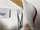 Burberry White Polo Tshirt