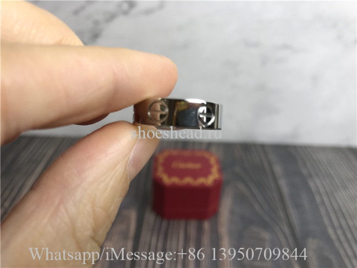 Cartier Love Ring Silver