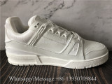 Louis Vuitton Trainer Sneaker Pure White