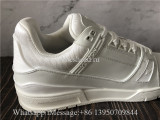 Louis Vuitton Trainer Sneaker Pure White