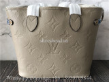 Original Louis Vuitton Neverfull MM Bag Tourterelle M45686