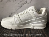 Louis Vuitton Trainer Sneaker Pure White