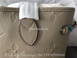 Original Louis Vuitton Neverfull MM Bag Tourterelle M45686