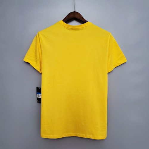 Los Angeles Lakers Yellow Championship Casual T-shirt