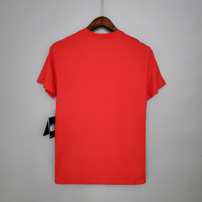 Ben Simmons Philadelphia 76ers Casual T-shirt Red