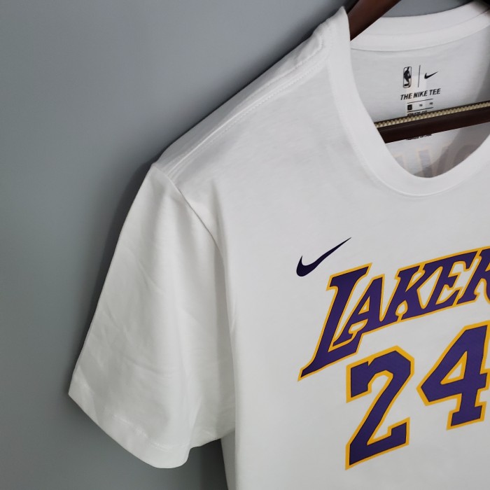 Kobe Bryant Los Angeles Lakers Casual T-shirt White