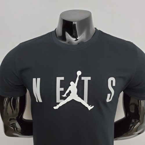 Brooklyn Nets Casual T-shirt Black