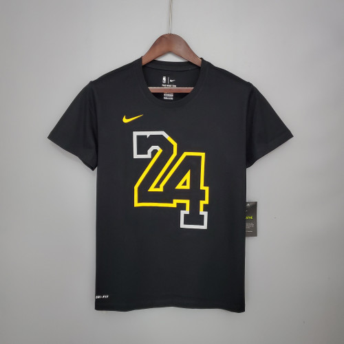 Kobe Bryant Los Angeles Lakers Casual T-shirt Black