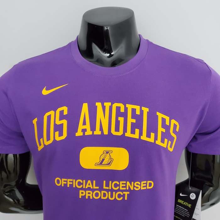 Los Angeles Lakers Casual T-shirt Purple