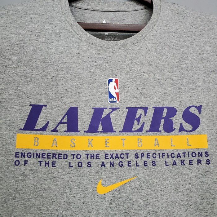 Los Angeles Lakers Casual T-shirt Gray