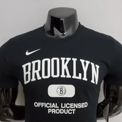 Brooklyn Nets Casual T-shirt Black