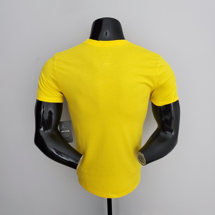NBA Yellow Casual T-shirt