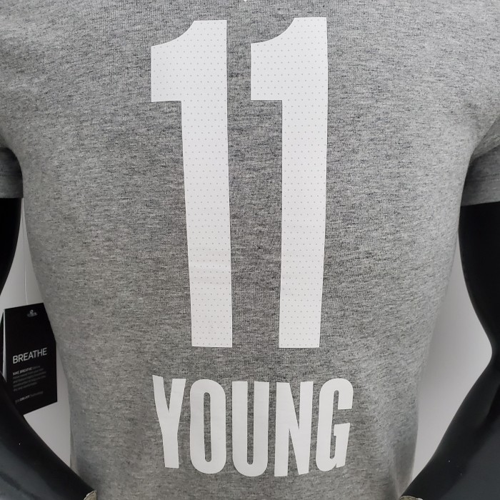 Trae Young 2021 Olympics USA Team Gray Casual T-shirt
