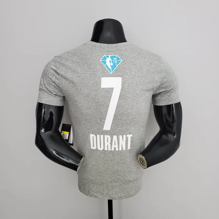 Kevin Durant 2021 Olympics USA Team Gray Casual T-shirt
