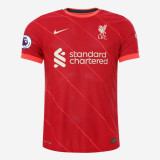 (On Sale) Player Version Liverpool 21/22 Home Authentic Jersey