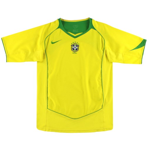 Brazil 2004/2006 Home Retro Jersey