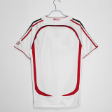2006-2007 AC Milan Away Adult Retro Soccer Jersey