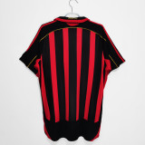 2006-2007 AC Milan Home Adult Retro Soccer Jersey