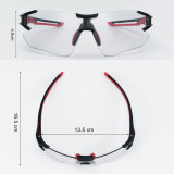 ROCKBROS Cycling Wrap Sunglasses Men's Photochromic Sport Glasses Outdoors UV400 Bicycle Outdoor Sports Eyewear Glasses Goggles