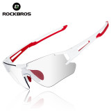 ROCKBROS Cycling Wrap Sunglasses Men's Photochromic Sport Glasses Outdoors UV400 Bicycle Outdoor Sports Eyewear Glasses Goggles