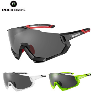 ROCKBROS Cycling Glasses Polarized Color Changing Windproof Myopia Eyewear Running Outdoor Sports Sunglasses Men and Women
