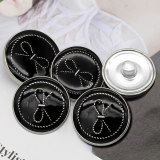 20MM round bow enamel metal  snap buttons