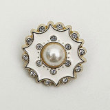 20MM pearl enamel metal  snap buttons