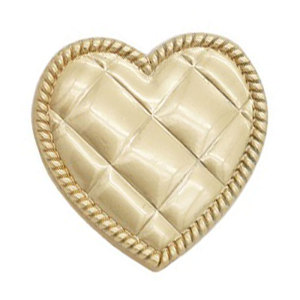 23MM Curved love   metal  snap buttons