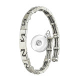 Alloy Electroplating Polished Adjustable Bracelet fit18&20MM  snaps jewelry