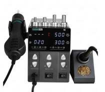 Hot-sale Sugon 202 760W 2 in1 soldering station and hot air gun station