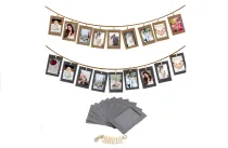 10pcs/set Happy Birthday Paper Photo Frame Banner Party Decoration