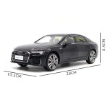 1/18 ALL NEW Audi A6 A6L 2019 Diecast Car Model Toy Boy Girl Gift Collection Black