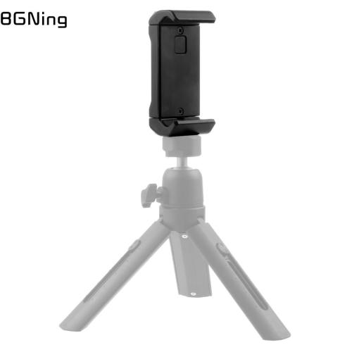Smartphone Clip 1/4 Tripod Cold Shoe Mount Adapter Adjustable 78~185mm Phone Bracket Tablet Stand Support Holder Plastic Clamp