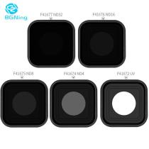 Camera Filters Set UV CPL ND8 ND16 ND32 Lens Filter with Silicone Case Cover For Gopro Hero 9 Black Action Camera Accessories