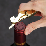 Waiter Corkscrew Silver Wine Bottle Opener with Foil Cutter