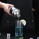 Cocktail Shaker Stainless Steel Silver Bar Kit for the Bartender