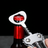 Stainless Steel Spiral Winged Corkscrew Wine Bottle Opener