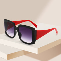 New Fashion Sunglasses For Men And Women Delicate Sunglasses Sunshade Mirror Square Big Box Wide Feet Personality Cool-Looking