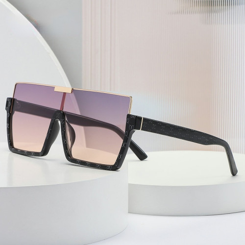 Fashion Occident Style Retro Half Frame Sunglasses for Woman/man Modern Cover Luxury Designer Personalized UV Protection Oculos