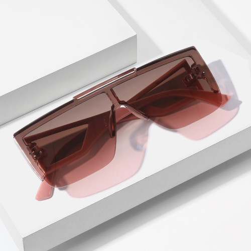 2022 Large Frame Sunglasses Men Women Fashion Casual Uv Protection PC Glasses UV400 Sunglasses For Women b2810