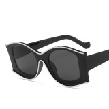 Small Frame fashion Sunglasses Women  UV400 Sun Shades Eyewear Vintage Cat Eye Sun Glasses Simple For Mountaineering Fishing