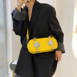 Small Bag Women's Bag 2022 New Fashion One Shoulder Diagonal Crossbody Bag Spice Girl Sports Personality Creative Skateboard Bag