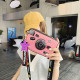 Trendy Camera Design Cartoon Print Pu Female Shoulder Bag Crossbody Messenger Bag For Women Casual Handbag Bolsa Purse Zipper