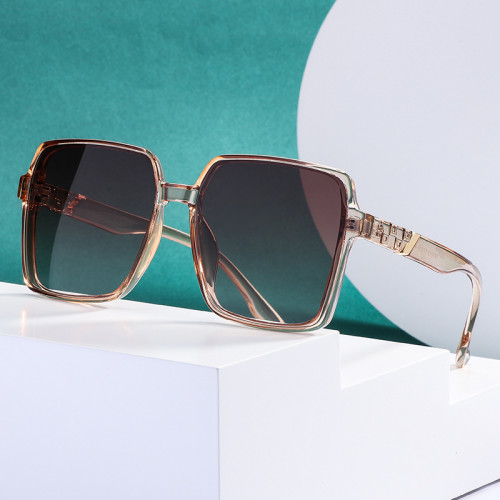 Fashion Square Sunglasses Women Oversized Glasses Retro Sunglass Female Luxury Designer Eyewear UV400 Sun Glass Gradient Shades