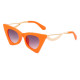 Newest Luxury Sunglasses Women Oculos Cat Eye Female Sun Glasses Brand Design Shades Metal Frame Gafas De Sol UV400