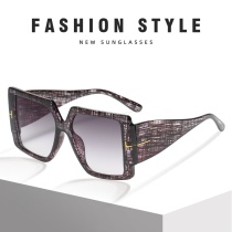 Fashion Square T-shaped Sunglasses Personalized Sunglasses for Men and Women