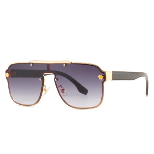 Oversized Sunglasses Men Fashion Square Vintage Sun Glasses Women Male Retro Luxury  Brand Designer Female Shades UV400