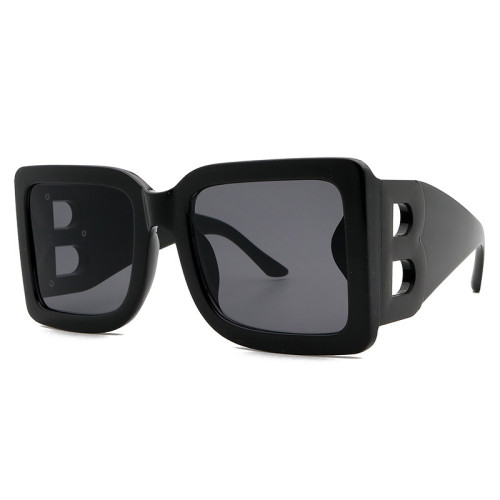 Square sunglasses women 2023 luxury brand ladies Big frame black Gradient lens Sunglasses Female UV400 Eyewears