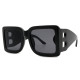 Square sunglasses women 2023 luxury brand ladies Big frame black Gradient lens Sunglasses Female UV400 Eyewears